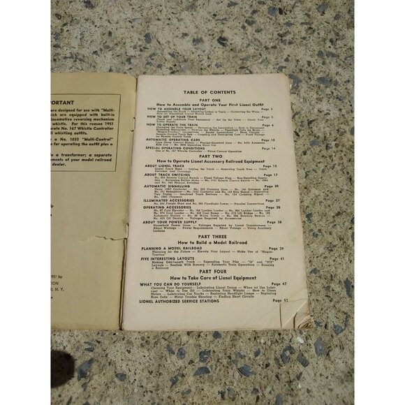 Instructions For Assembling and Operating Lionel Trains - Picture 3 of 5